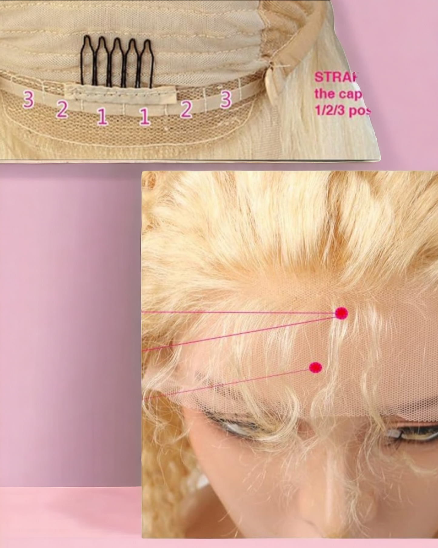 Brazilian Curly Blonde human Hair 13x4 180 Density